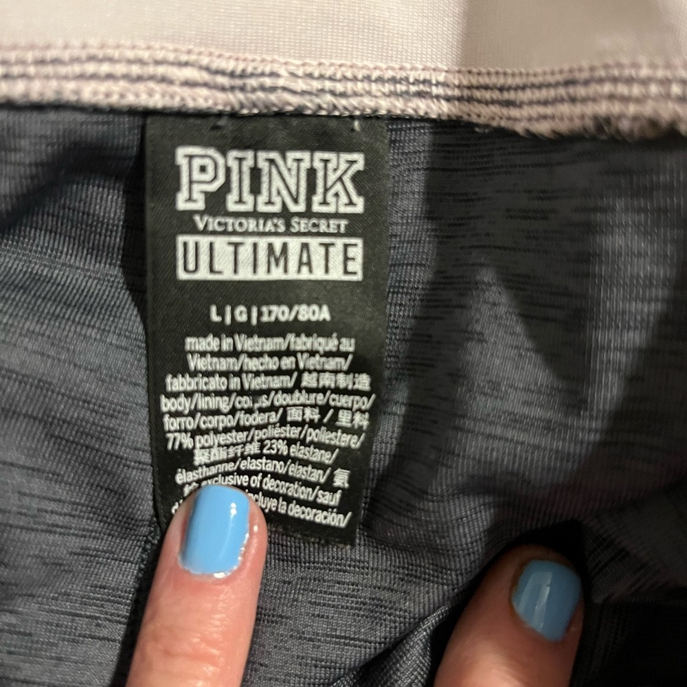 (3) EUC VS PINK LEGGINGS SIZE LARGE - Picture 6 of 9